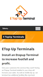 Mobile Screenshot of etopupterminal.co.uk